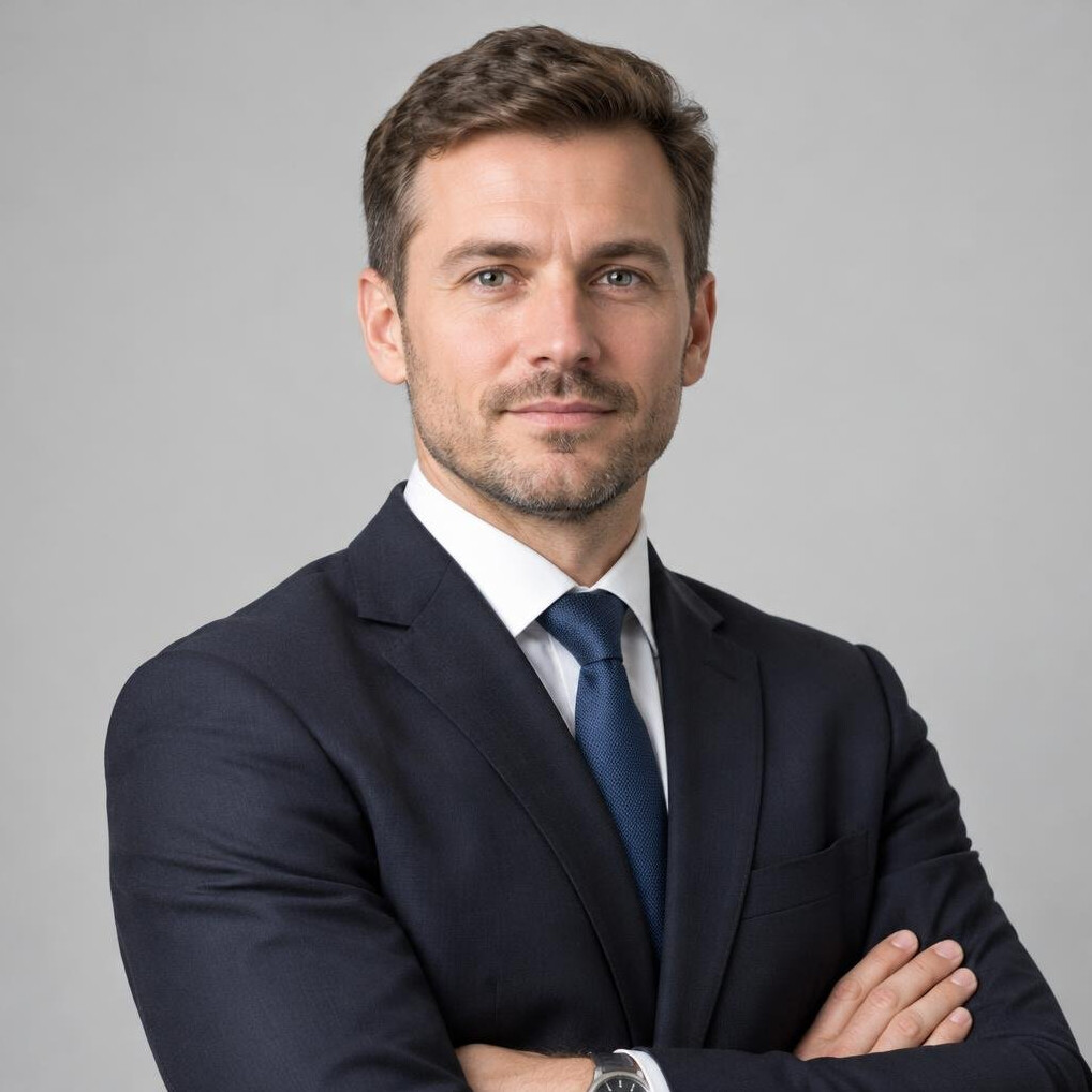 Portrait of a businessman in a suit